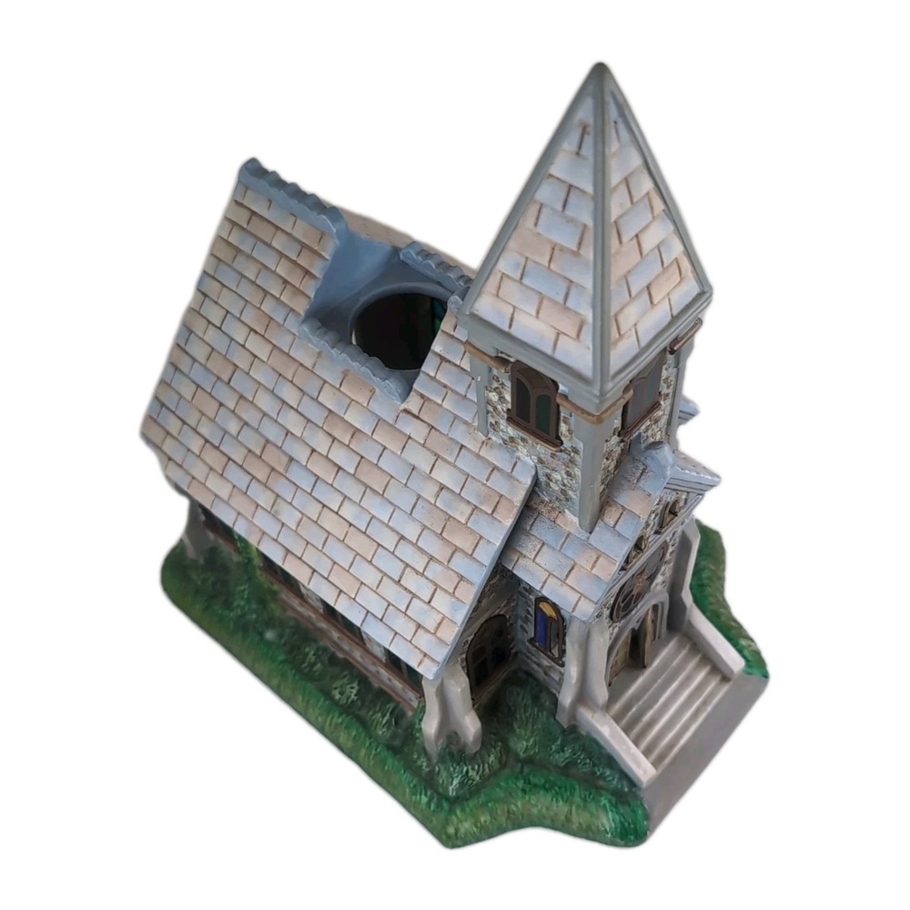 Partylite Olde World Village #2 Church P7321 Christmas Tealight Candle Holder - Picture 11 of 14